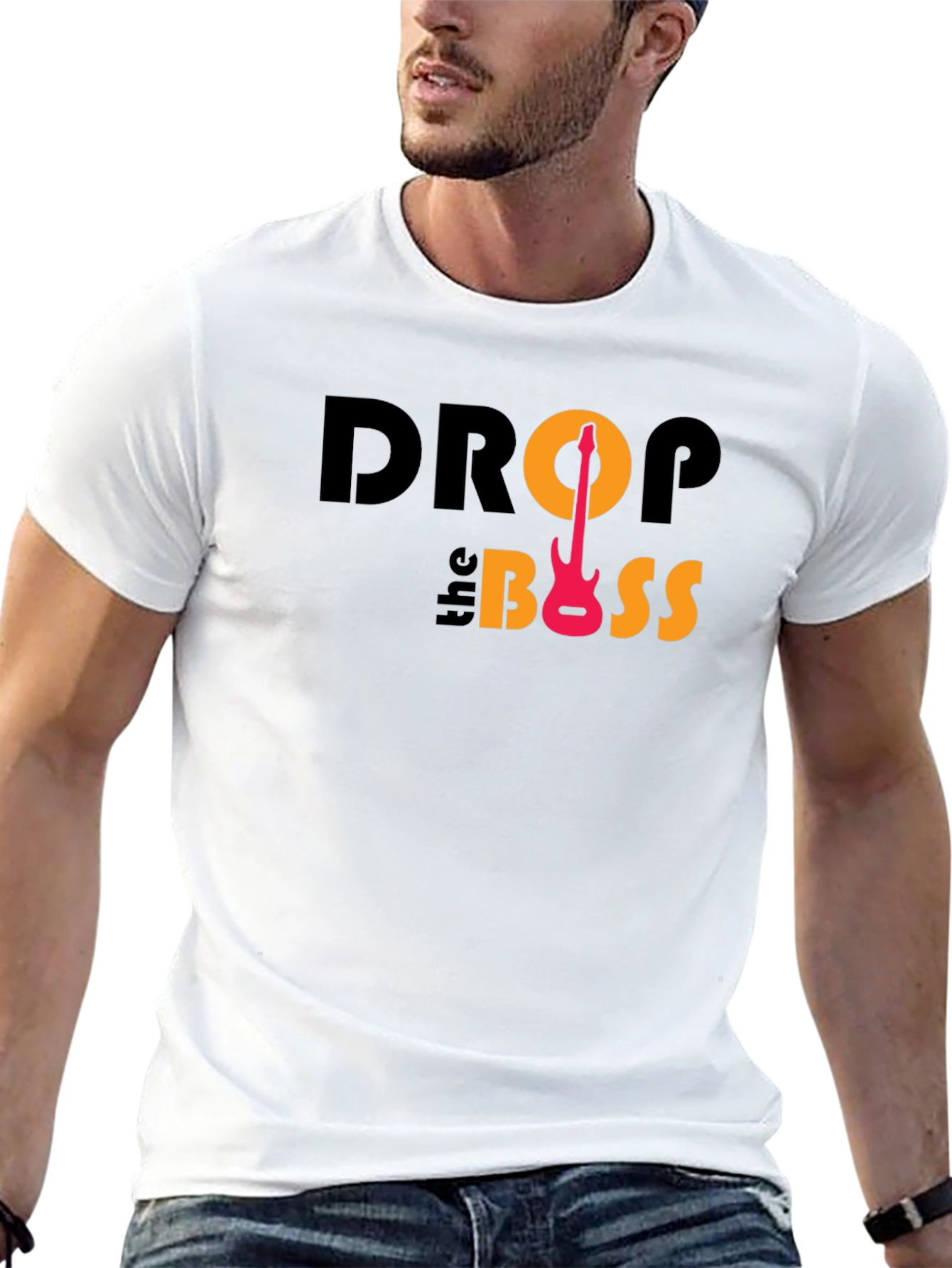 Drop the Bass Graphic Black T-Shirt
