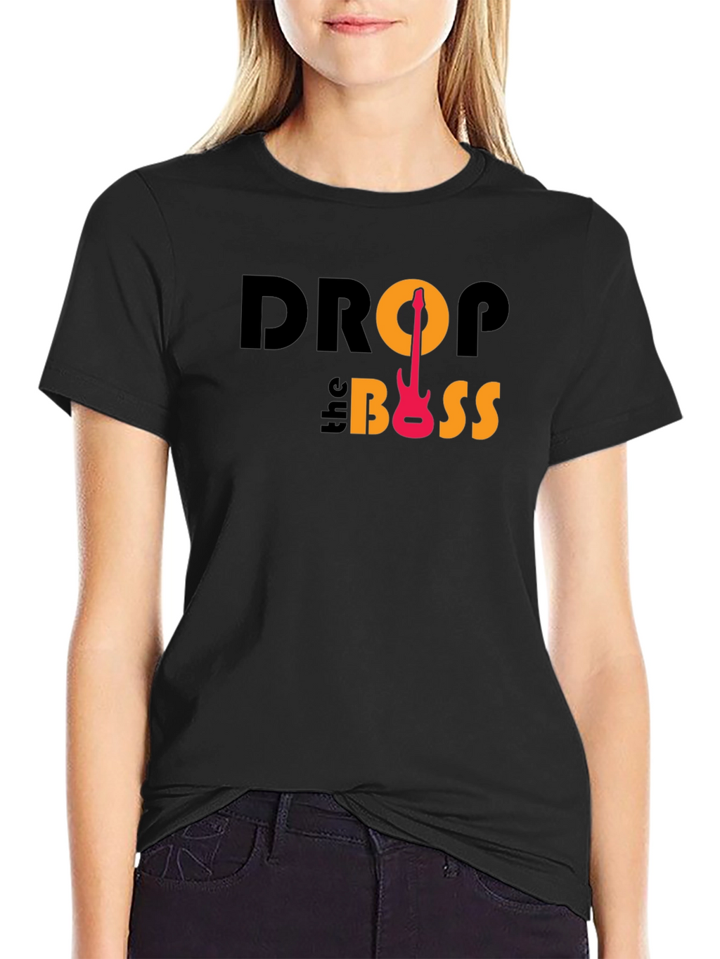 Drop the Bass Graphic Black T-Shirt