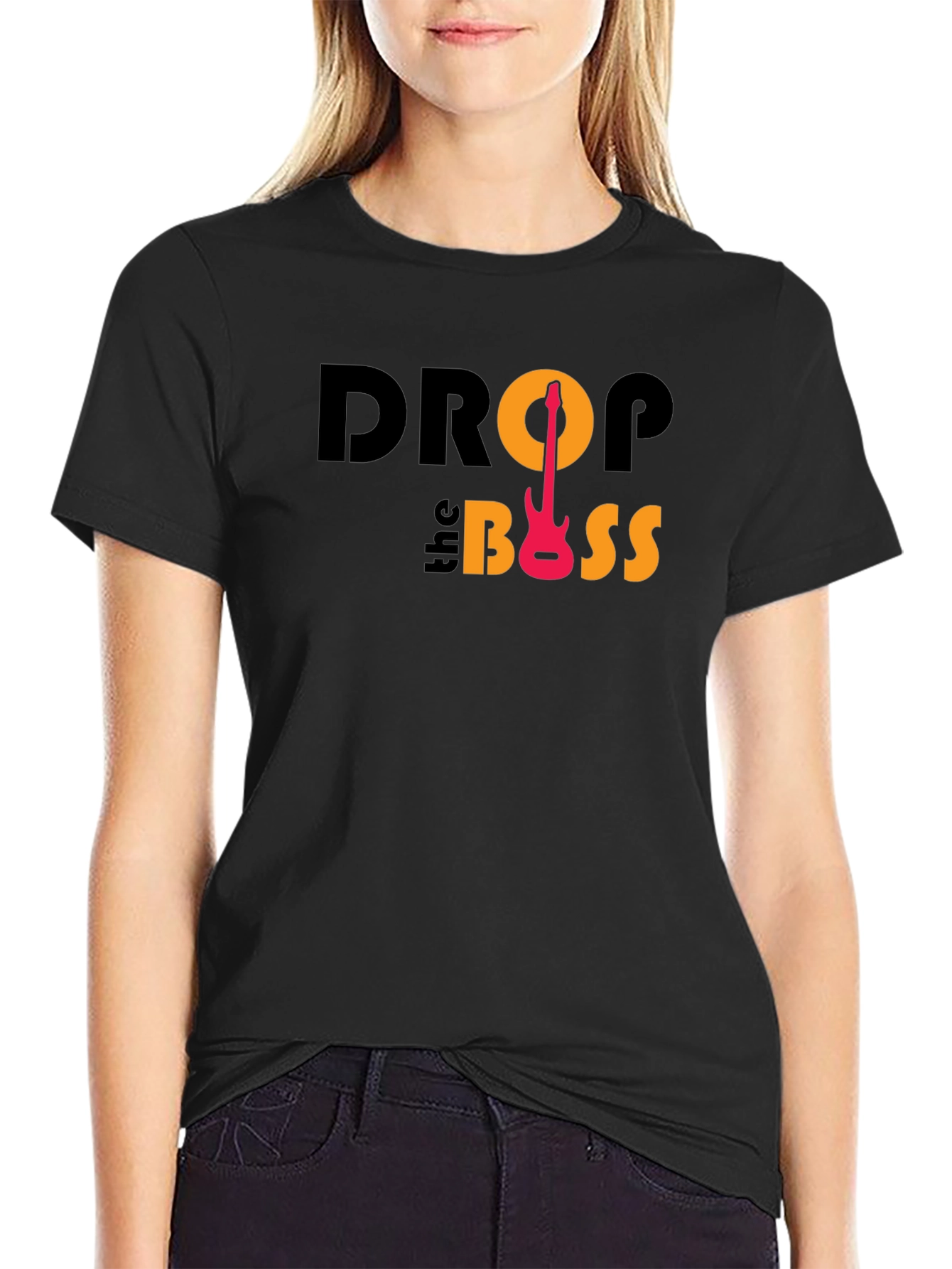 Drop the Bass Graphic Black T-Shirt