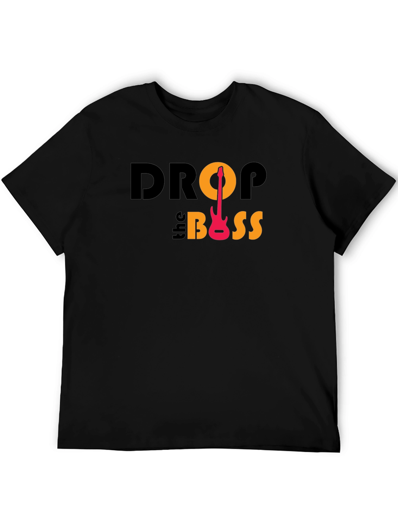 Drop the Bass Graphic Black T-Shirt