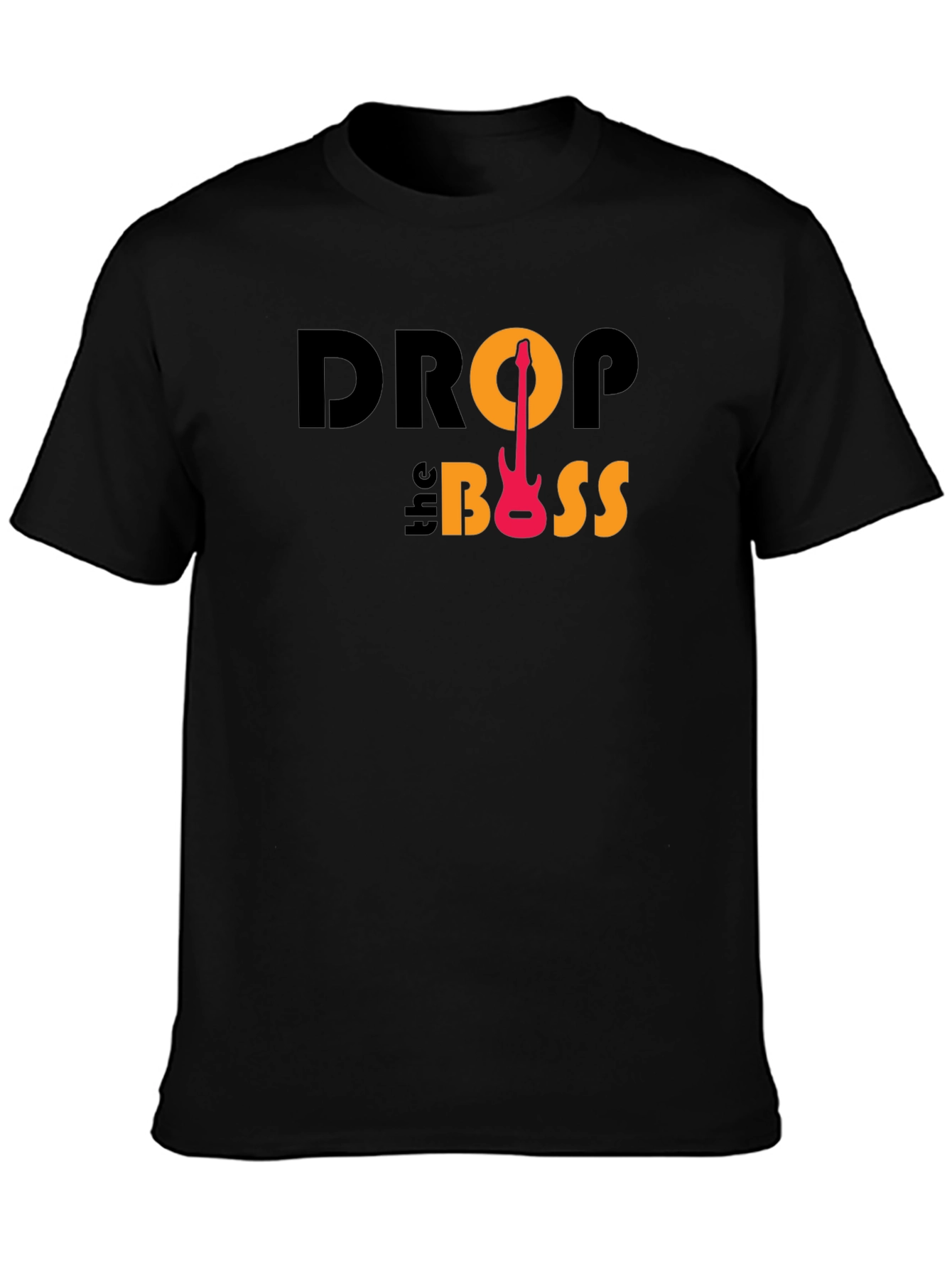 Drop the Bass Graphic Black T-Shirt