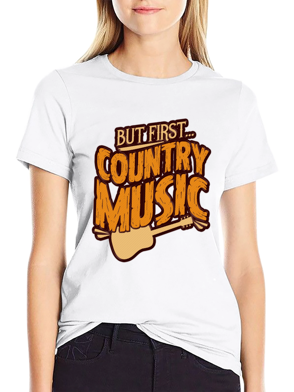 Country Music T-Shirt - But First Graphic Tee