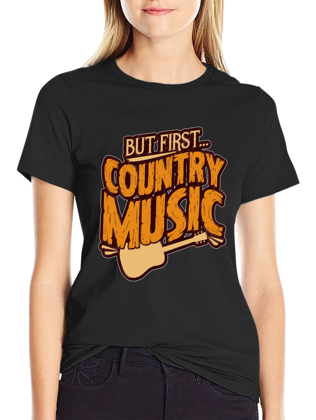 Country Music T-Shirt - But First Graphic Tee