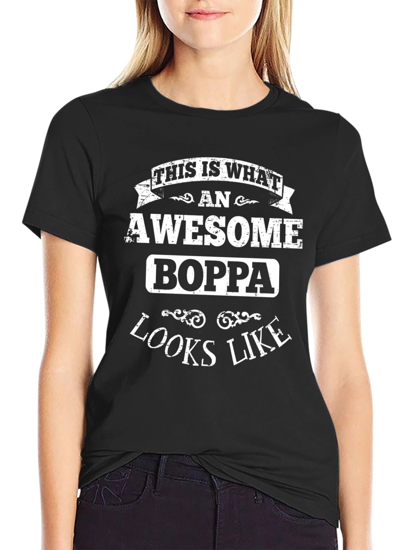 Awesome Boppa T-Shirt - Perfect Gift for Grandpa