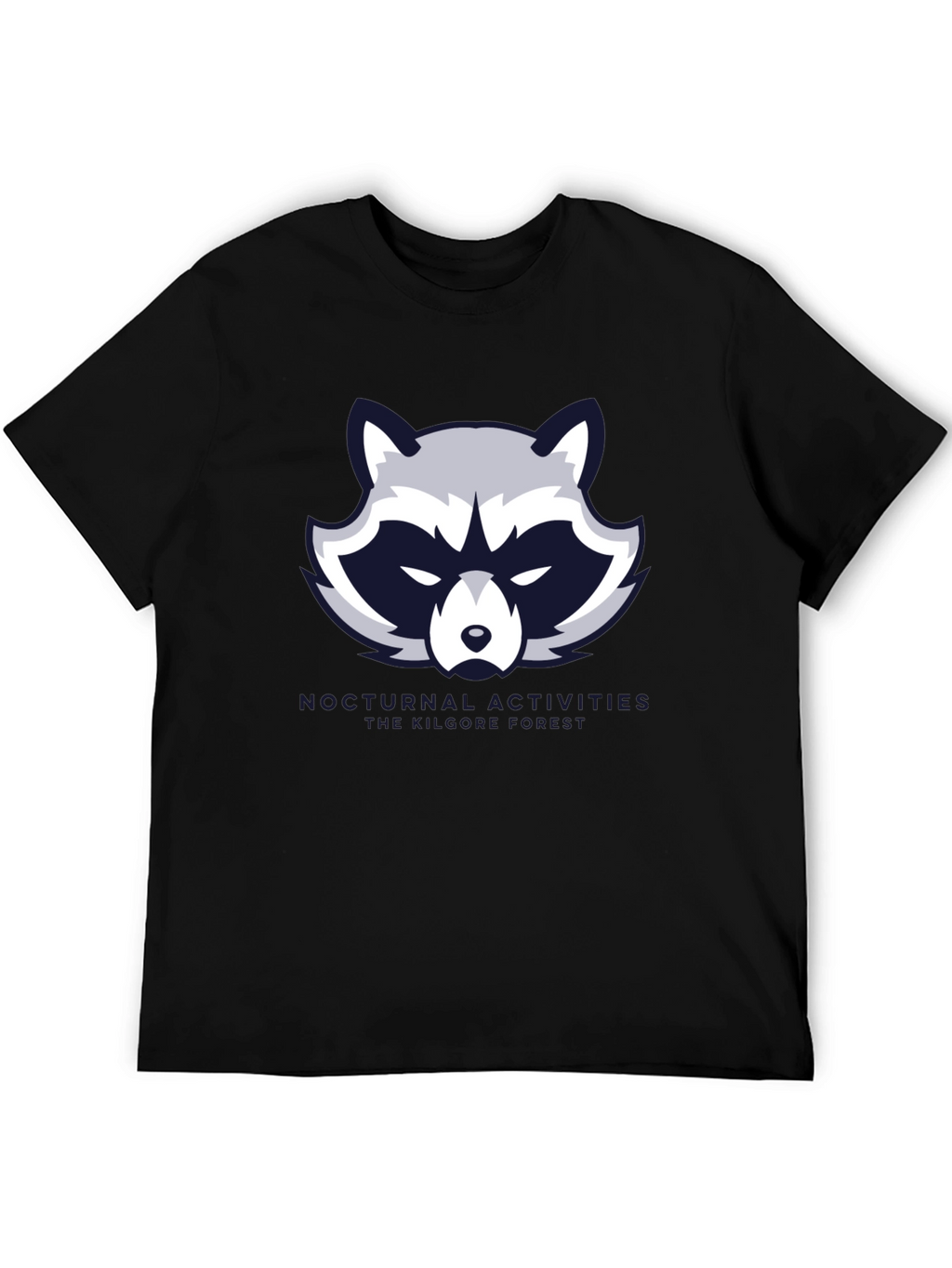 Nocturnal Activities Raccoon Graphic Tee