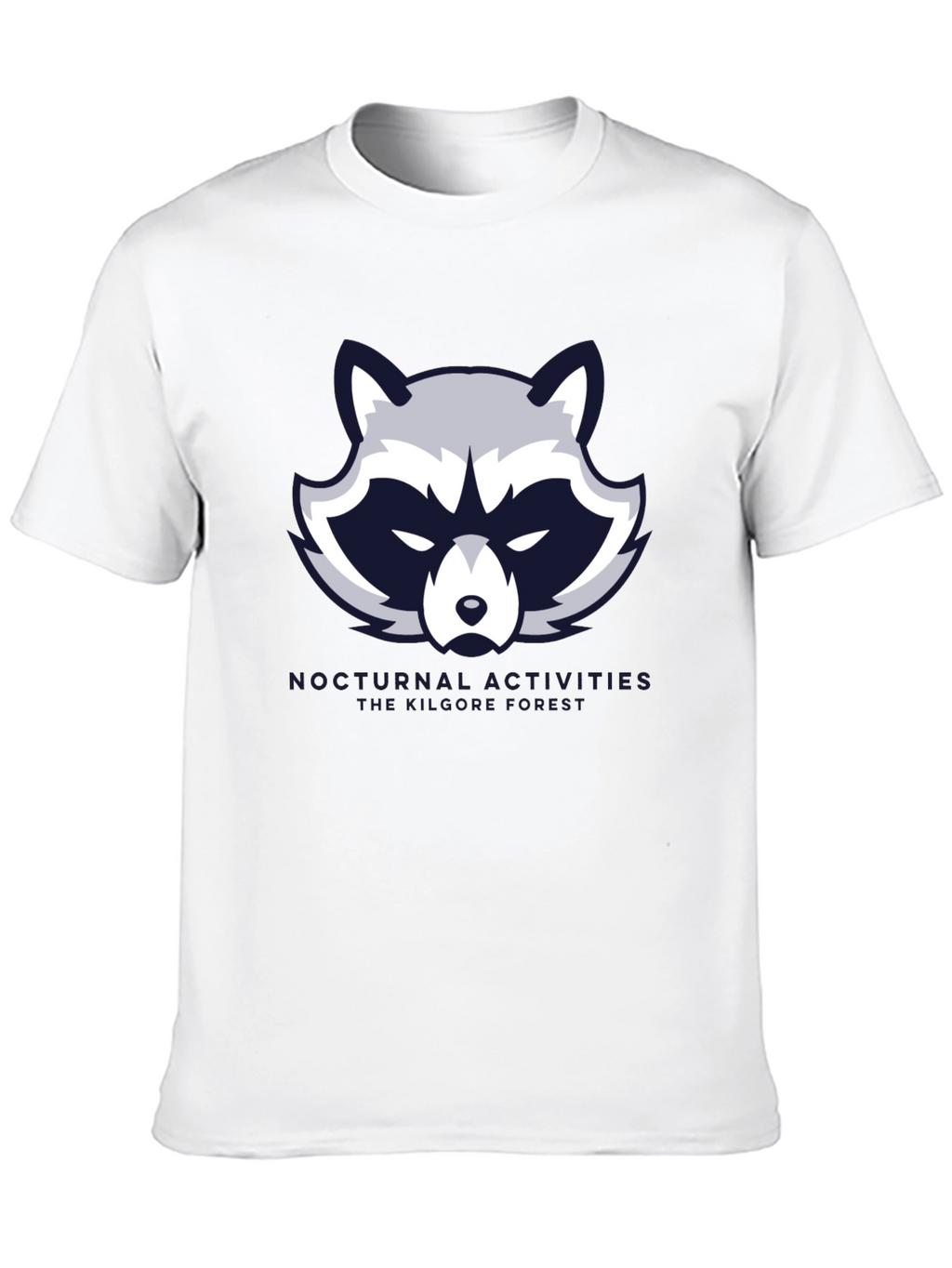 Nocturnal Activities Raccoon Graphic Tee