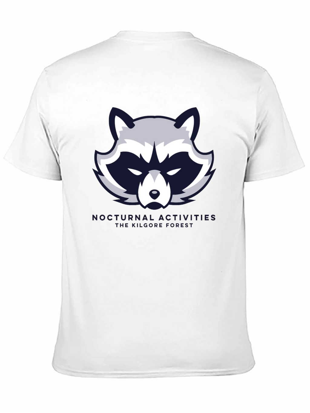 Nocturnal Activities Raccoon Graphic Tee