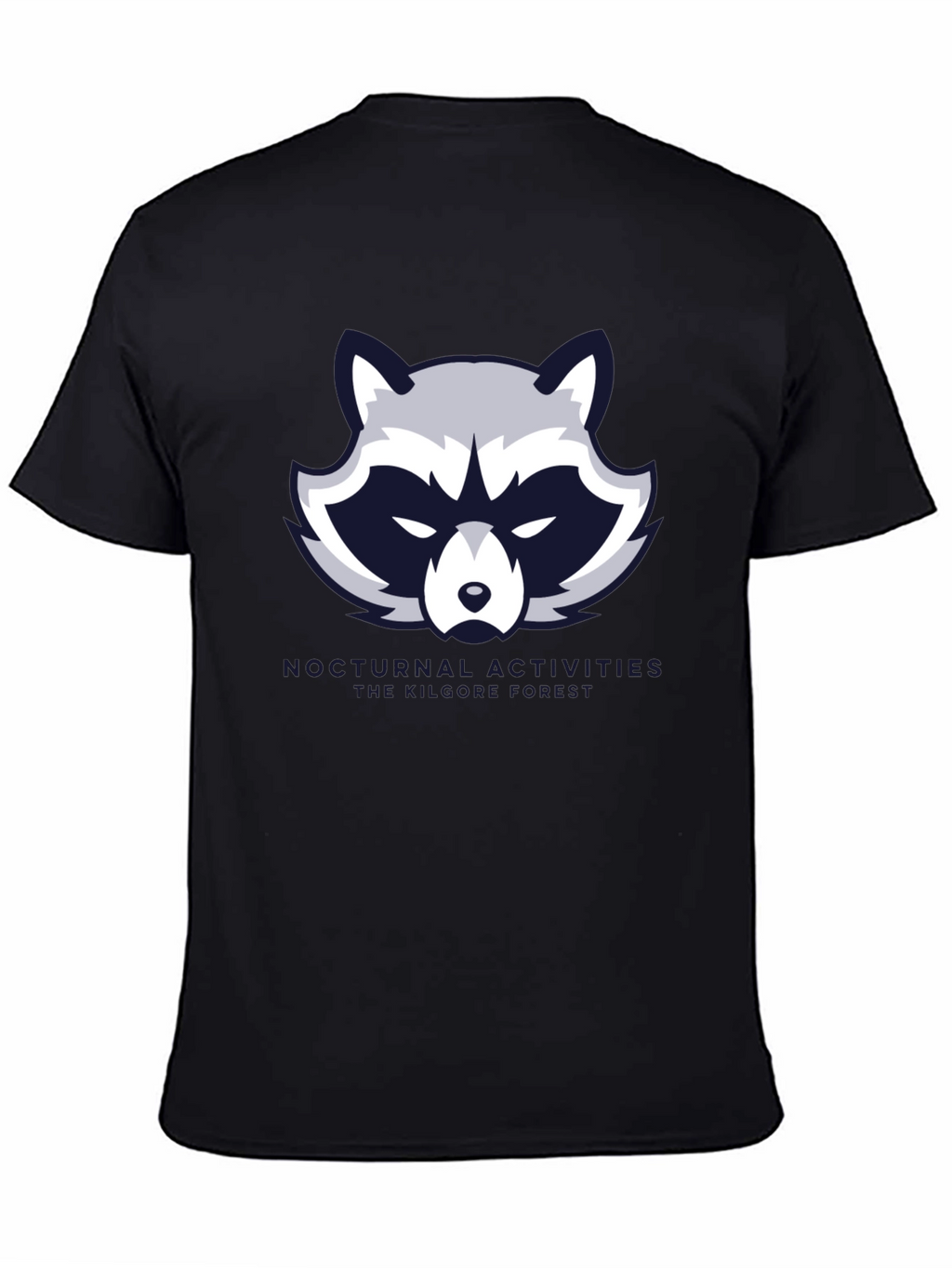 Nocturnal Activities Raccoon Graphic Tee