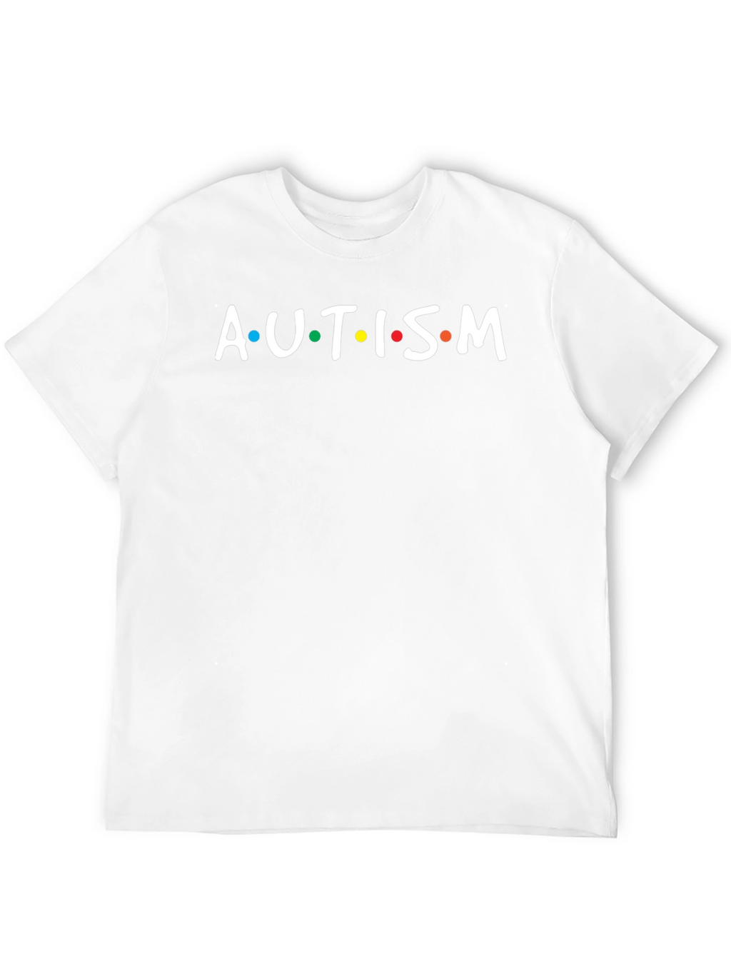 Autism Awareness T-Shirt - Black Crew Neck Tee
