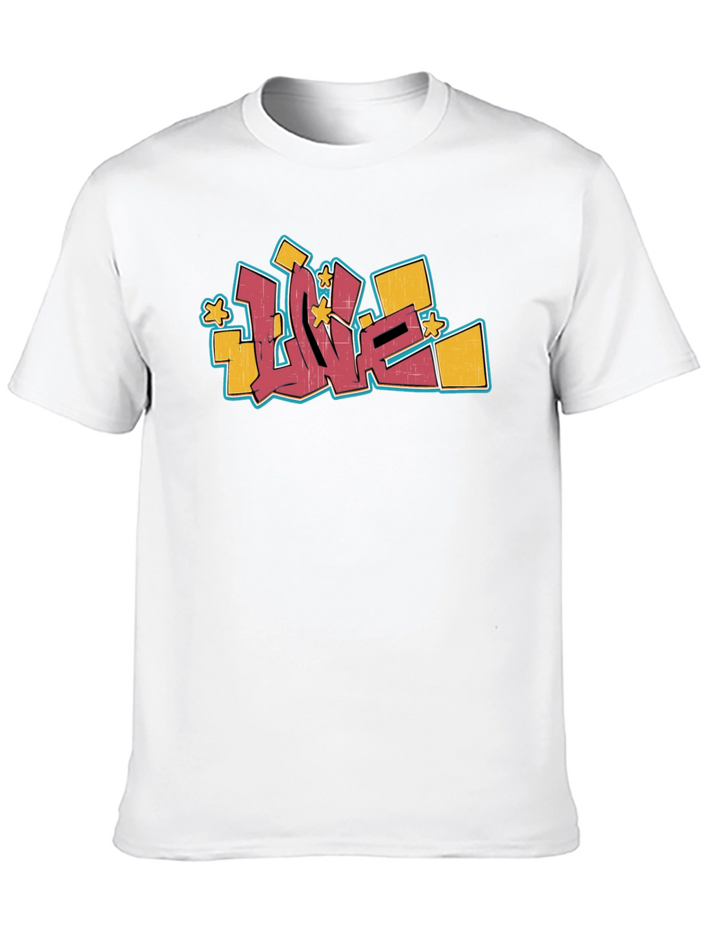 Graffiti LOVE Graphic T-Shirt - Urban Style