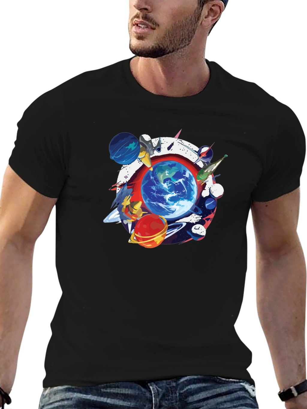 Planetary Graphic Tee