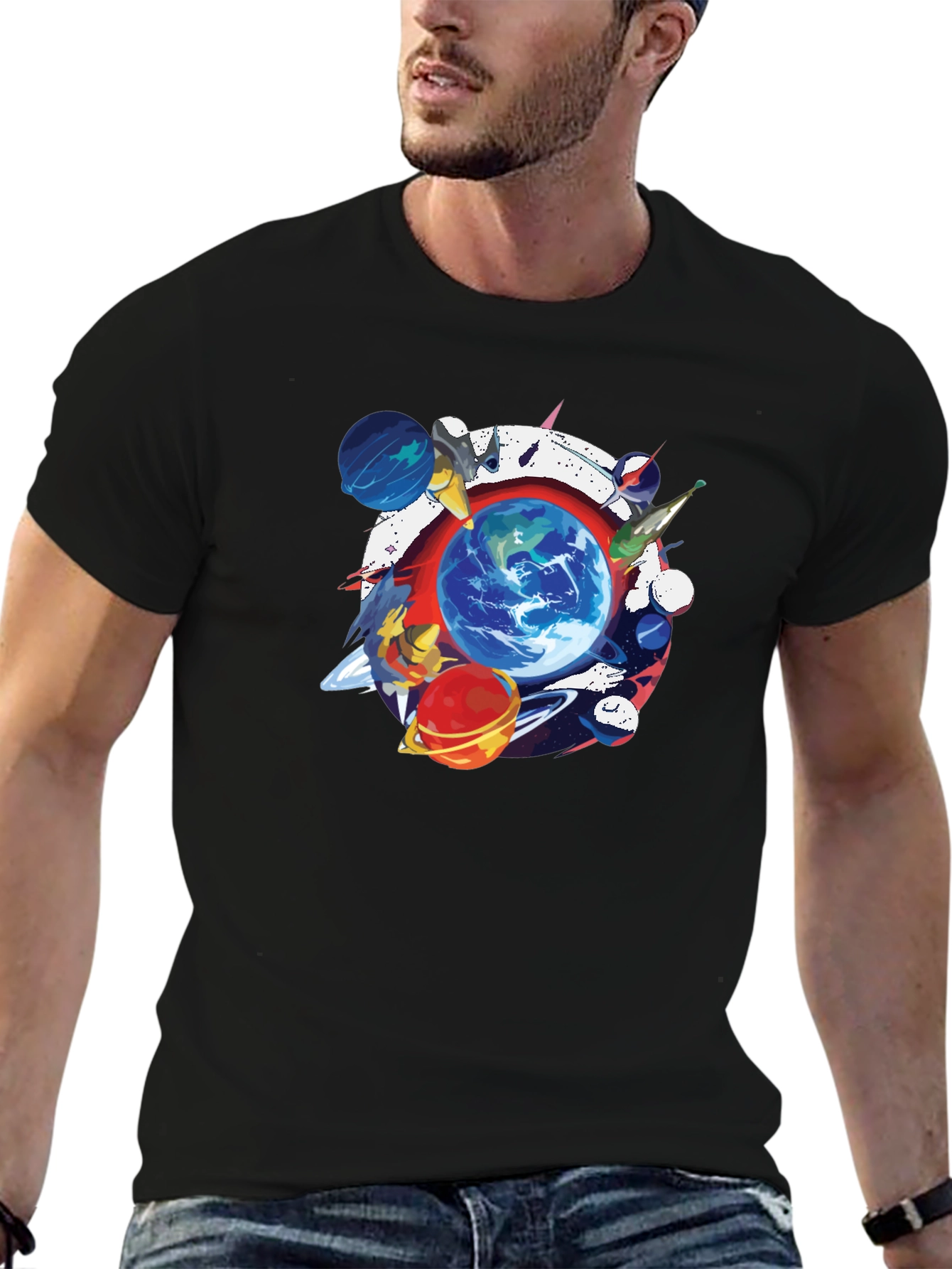 Planetary Graphic Tee