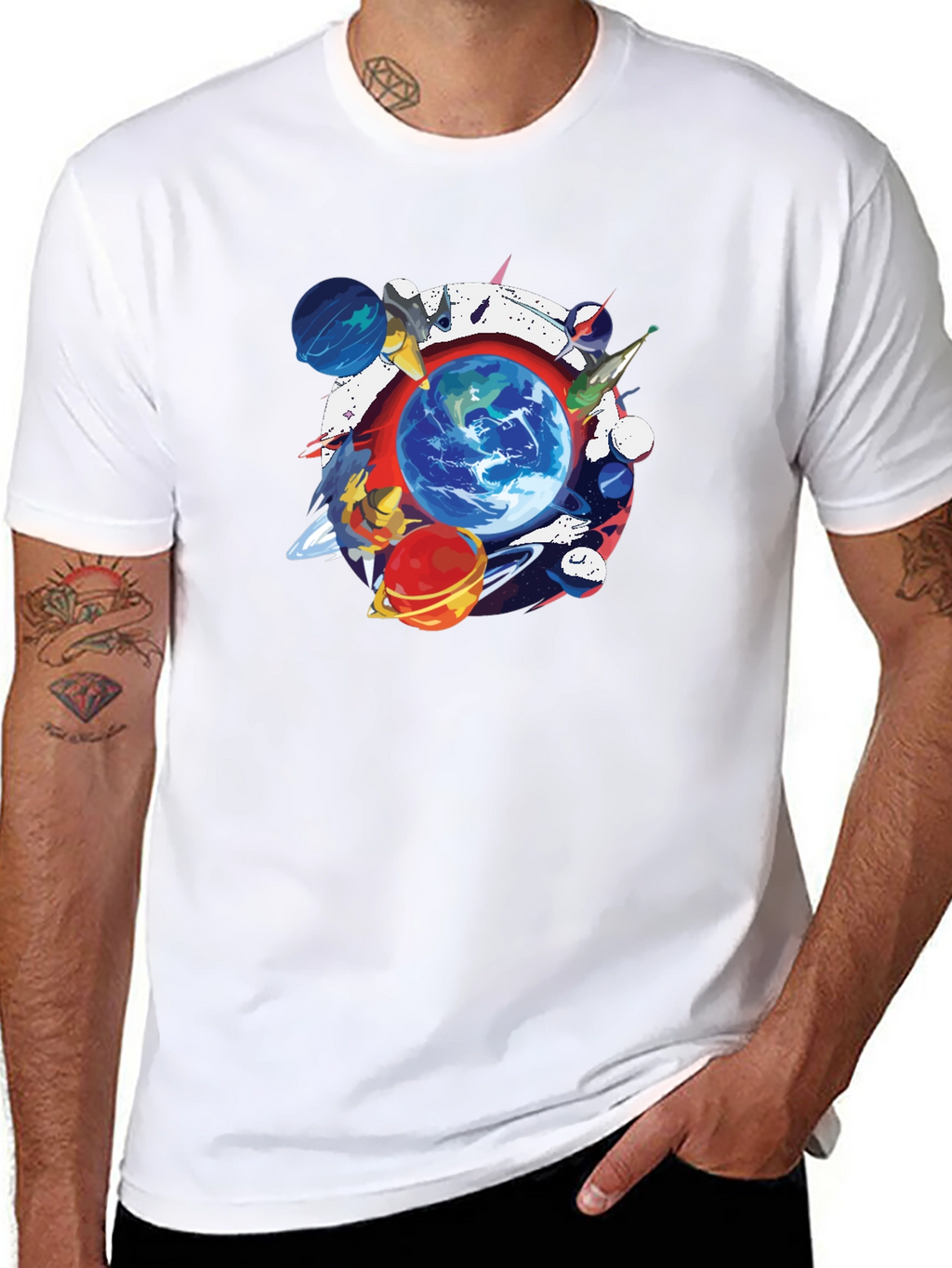 Planetary Graphic Tee