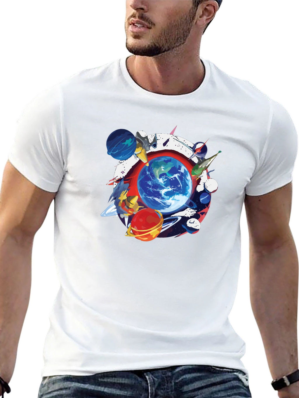 Planetary Graphic Tee