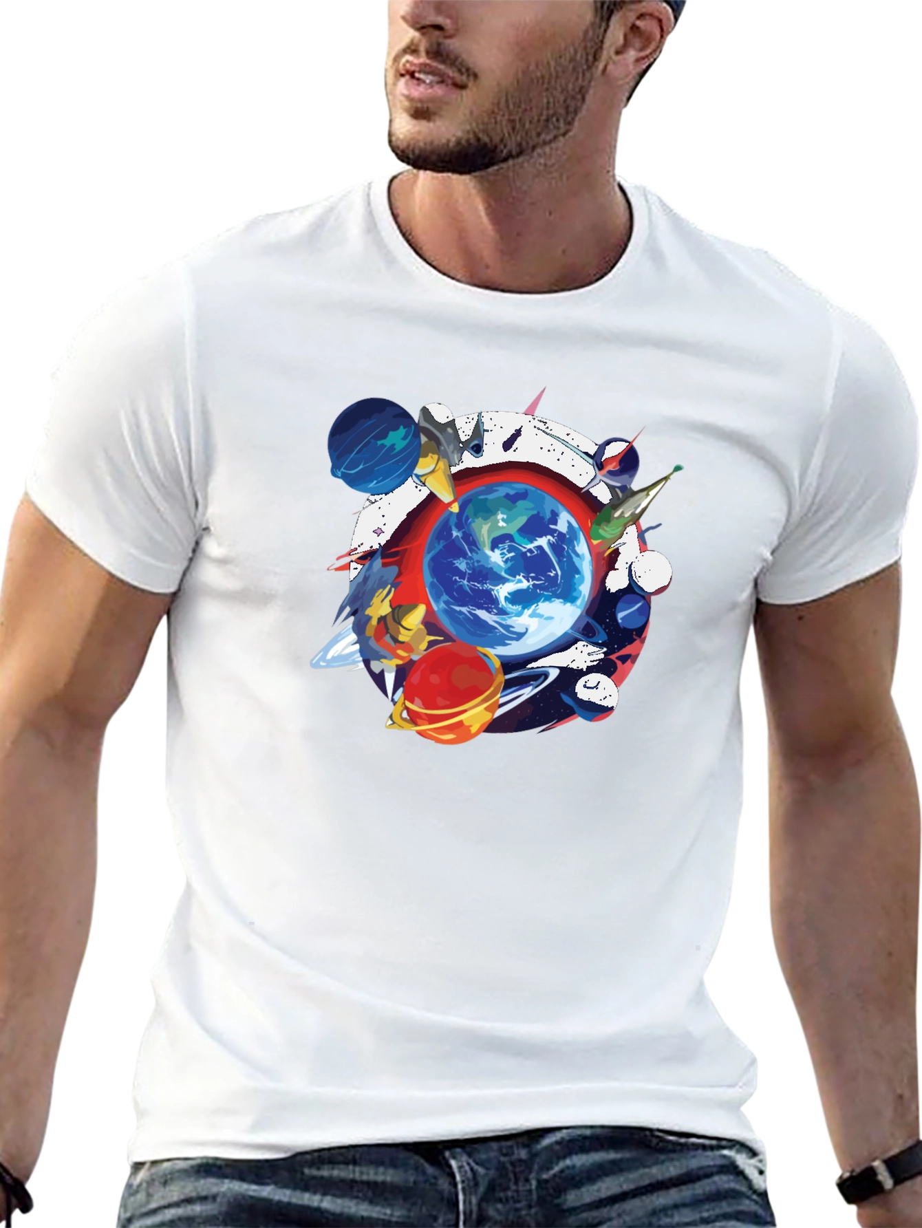 Planetary Graphic Tee