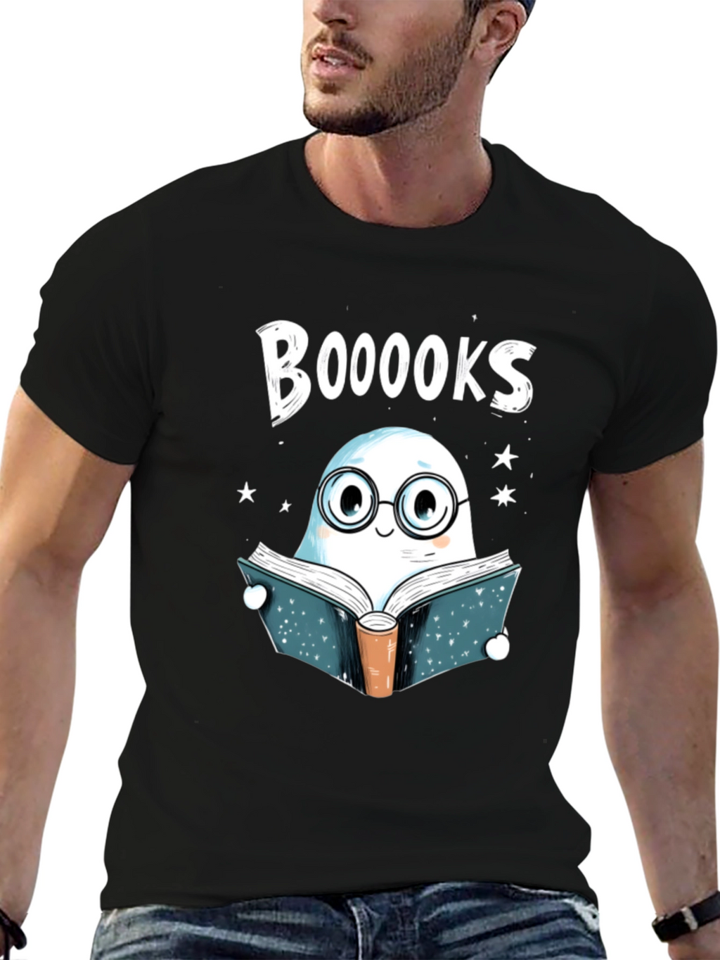 Boooks Ghost T-Shirt - Reader Apparel