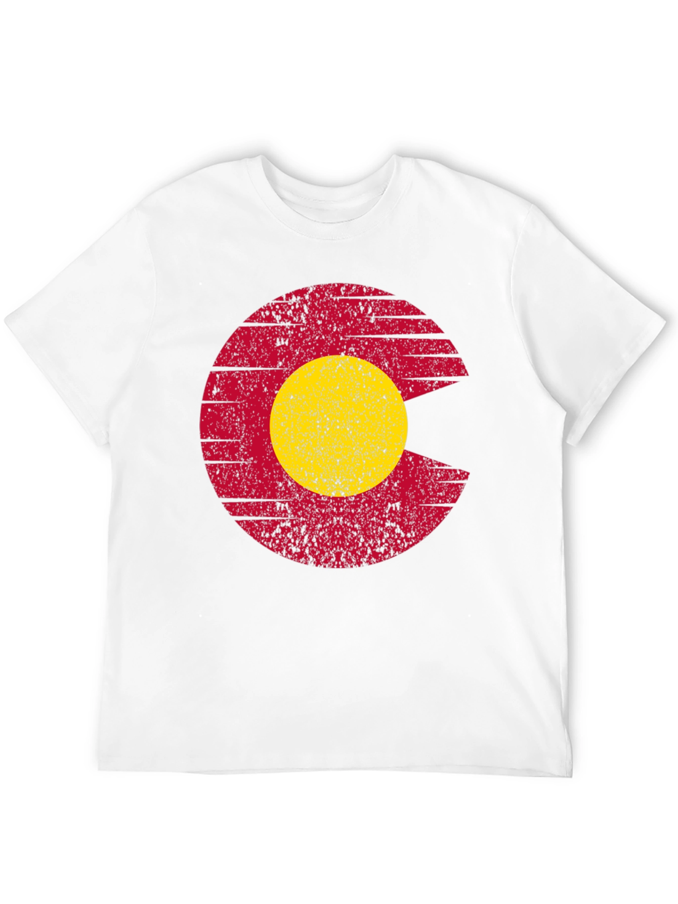Colorado Flag T-Shirt - Distressed Graphic Tee