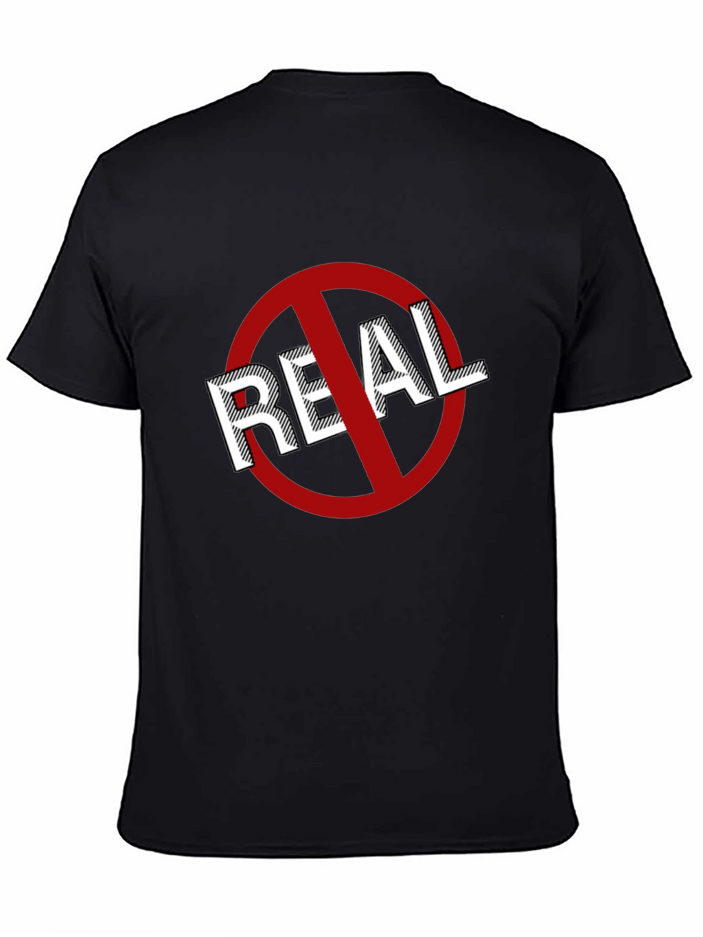 Anti-Real T-Shirt: Bold Graphic Tee for Statement Style