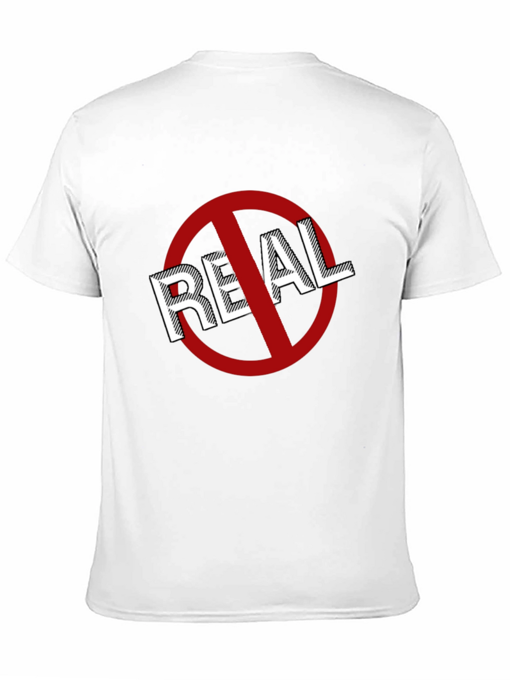 Anti-Real T-Shirt: Bold Graphic Tee for Statement Style