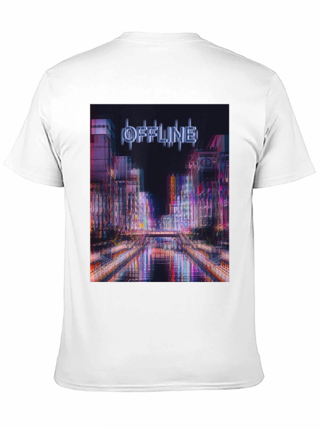 Offline Cityscape Graphic T-Shirt
