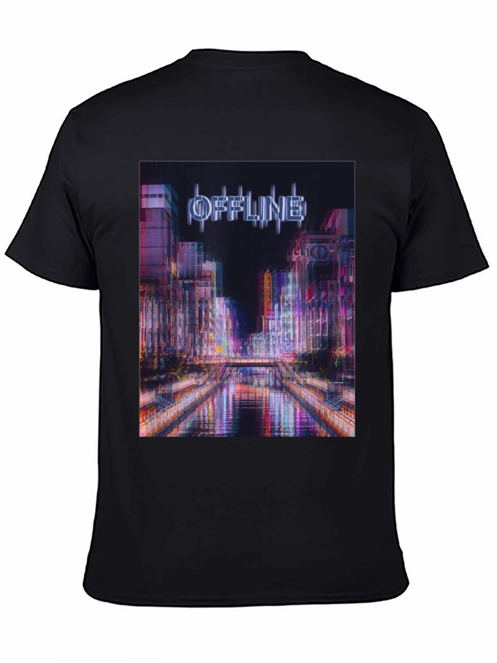Offline Cityscape Graphic T-Shirt