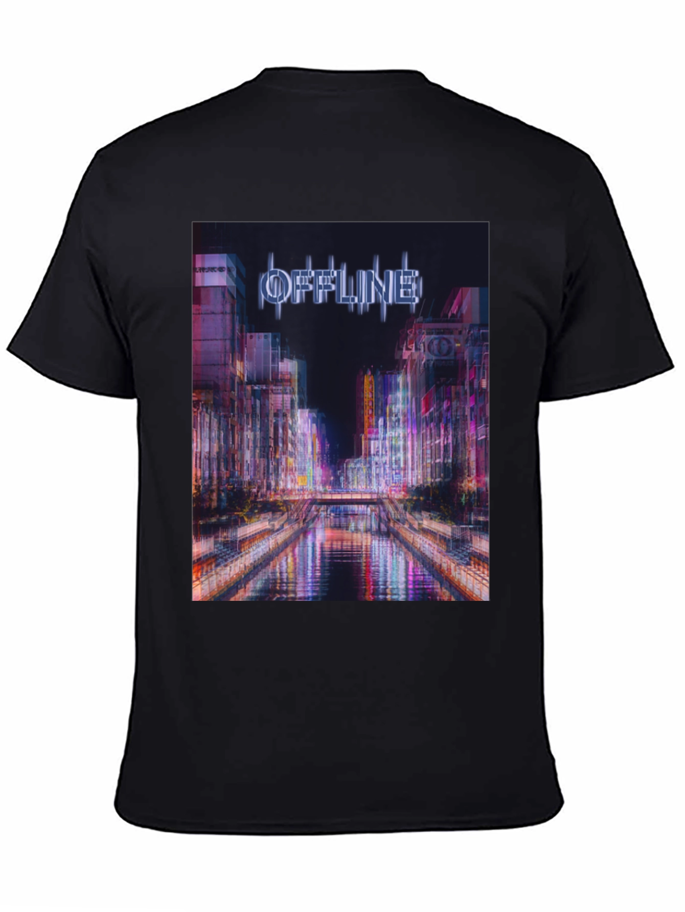 Offline Cityscape Graphic T-Shirt
