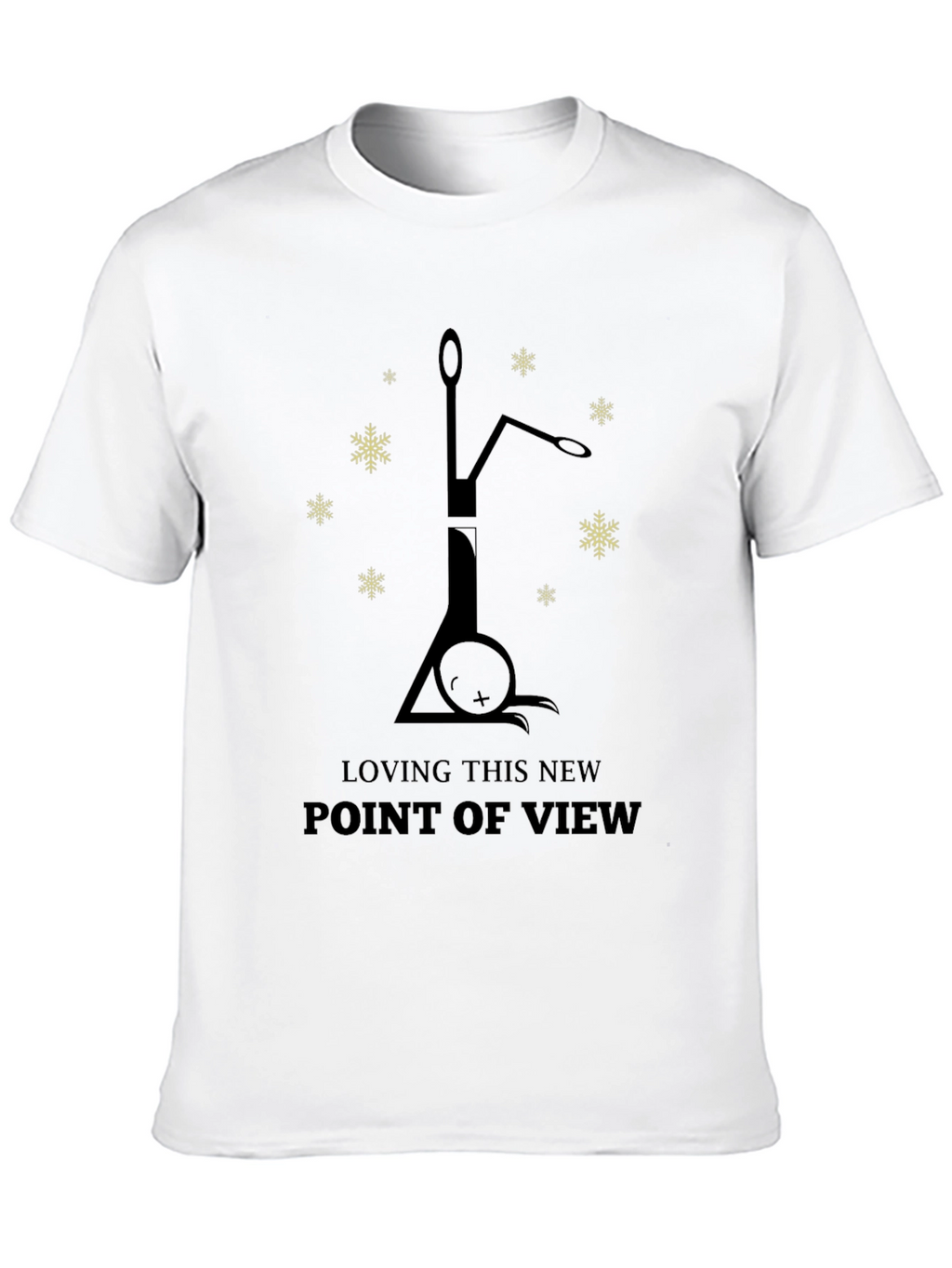 Upside Down Cat T-Shirt - New Point of View