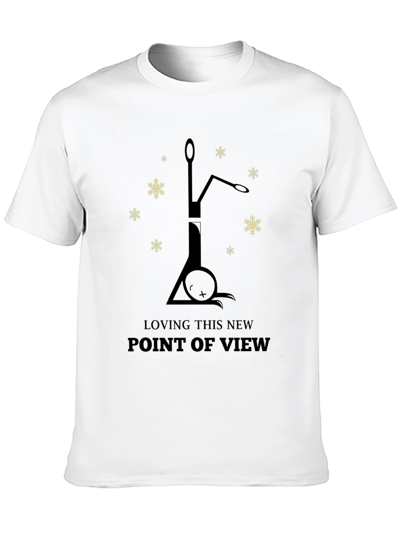 Upside Down Cat T-Shirt - New Point of View