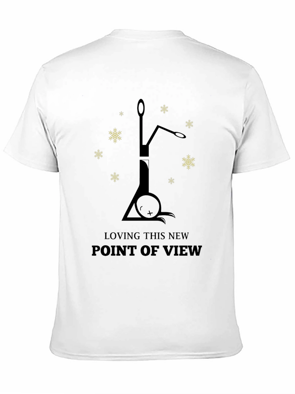 Upside Down Cat T-Shirt - New Point of View