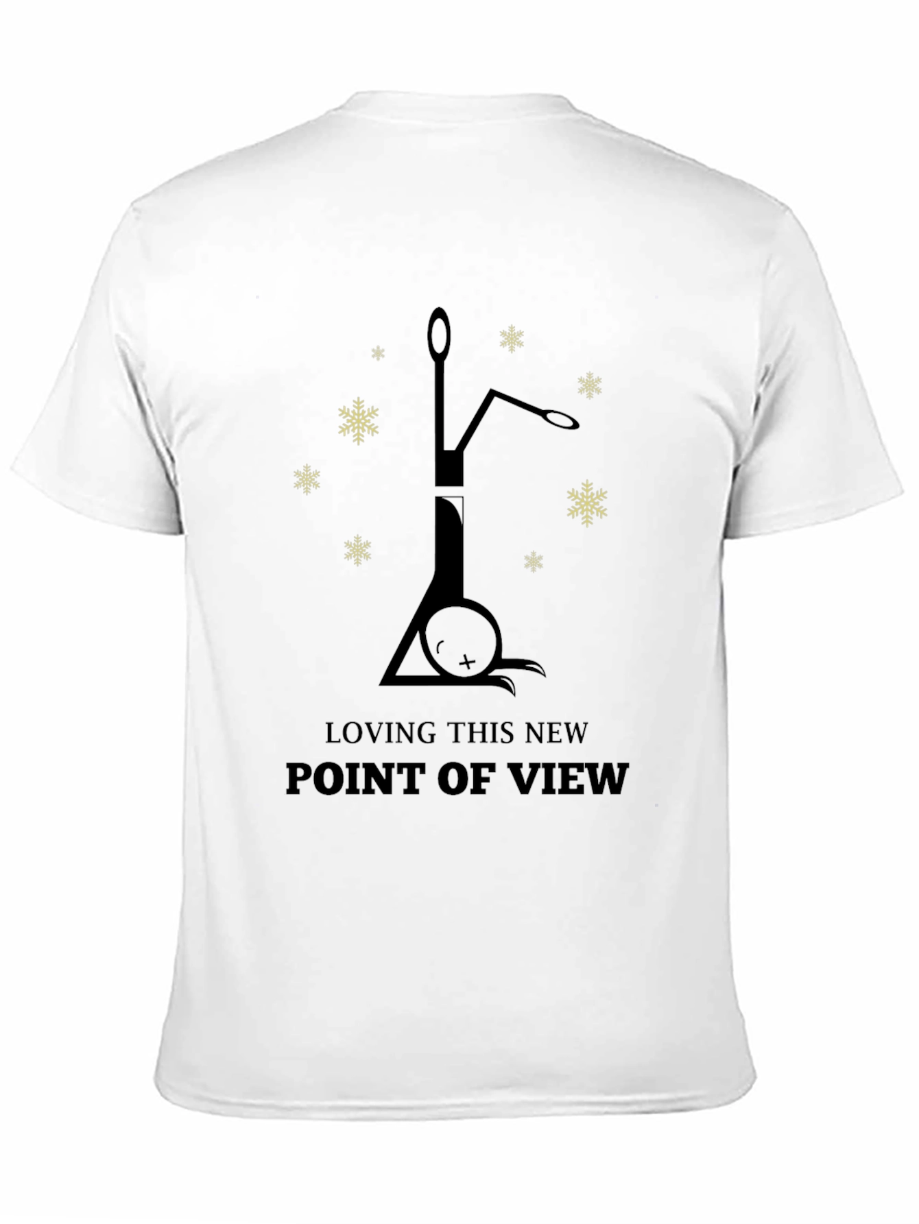 Upside Down Cat T-Shirt - New Point of View