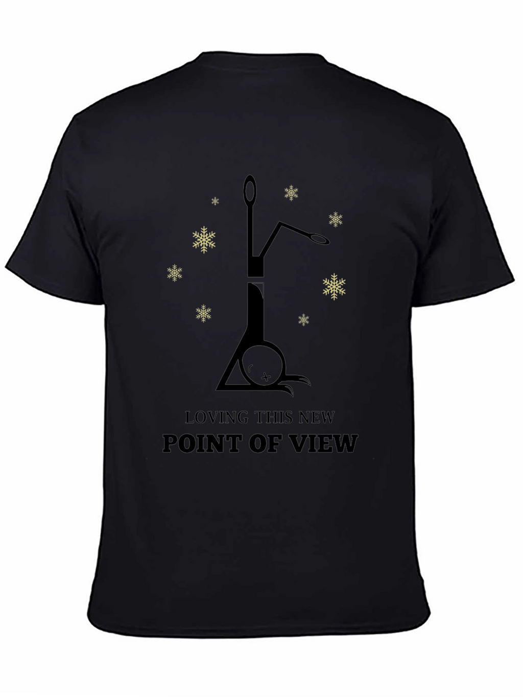 Upside Down Cat T-Shirt - New Point of View