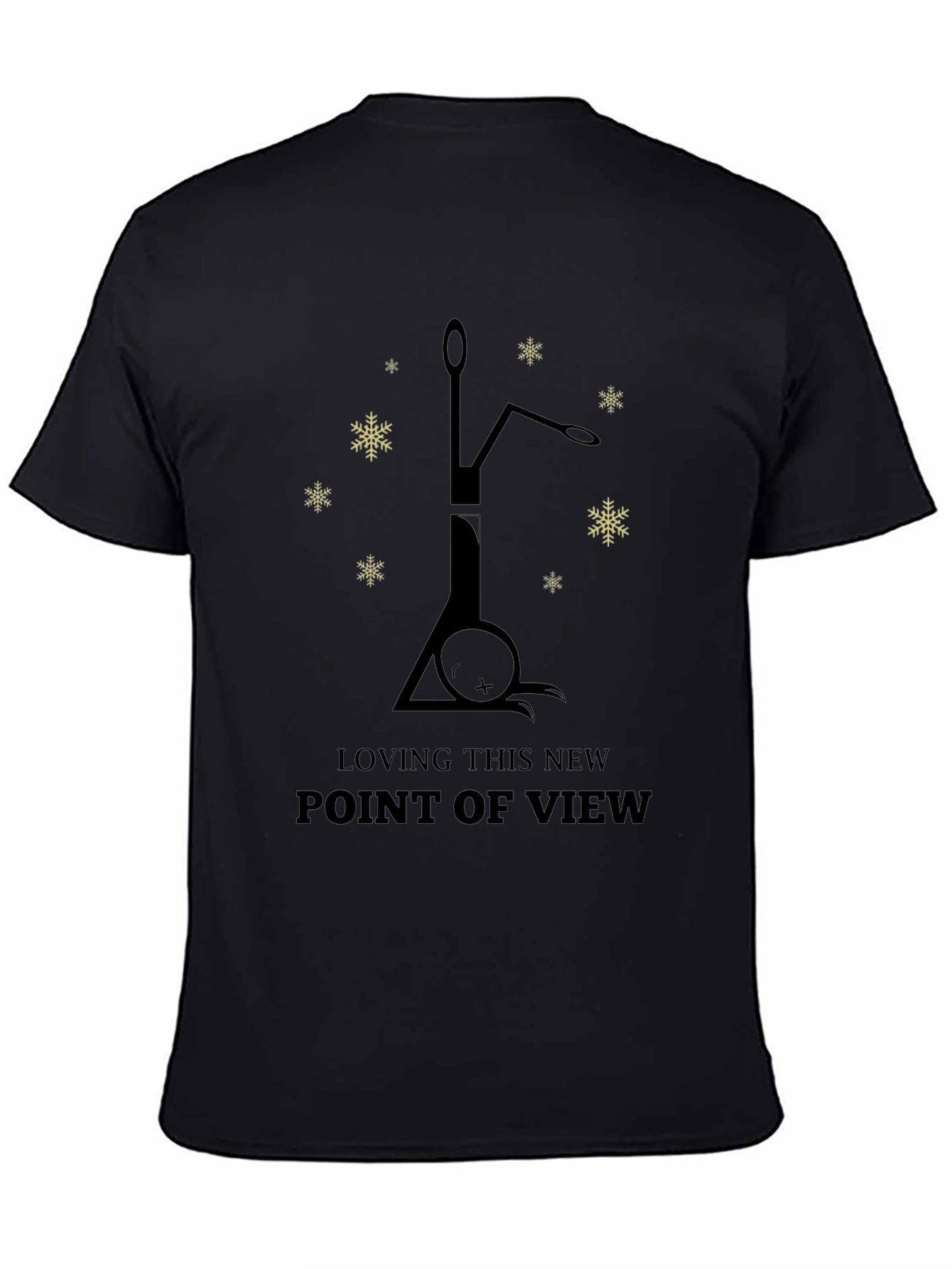 Upside Down Cat T-Shirt - New Point of View