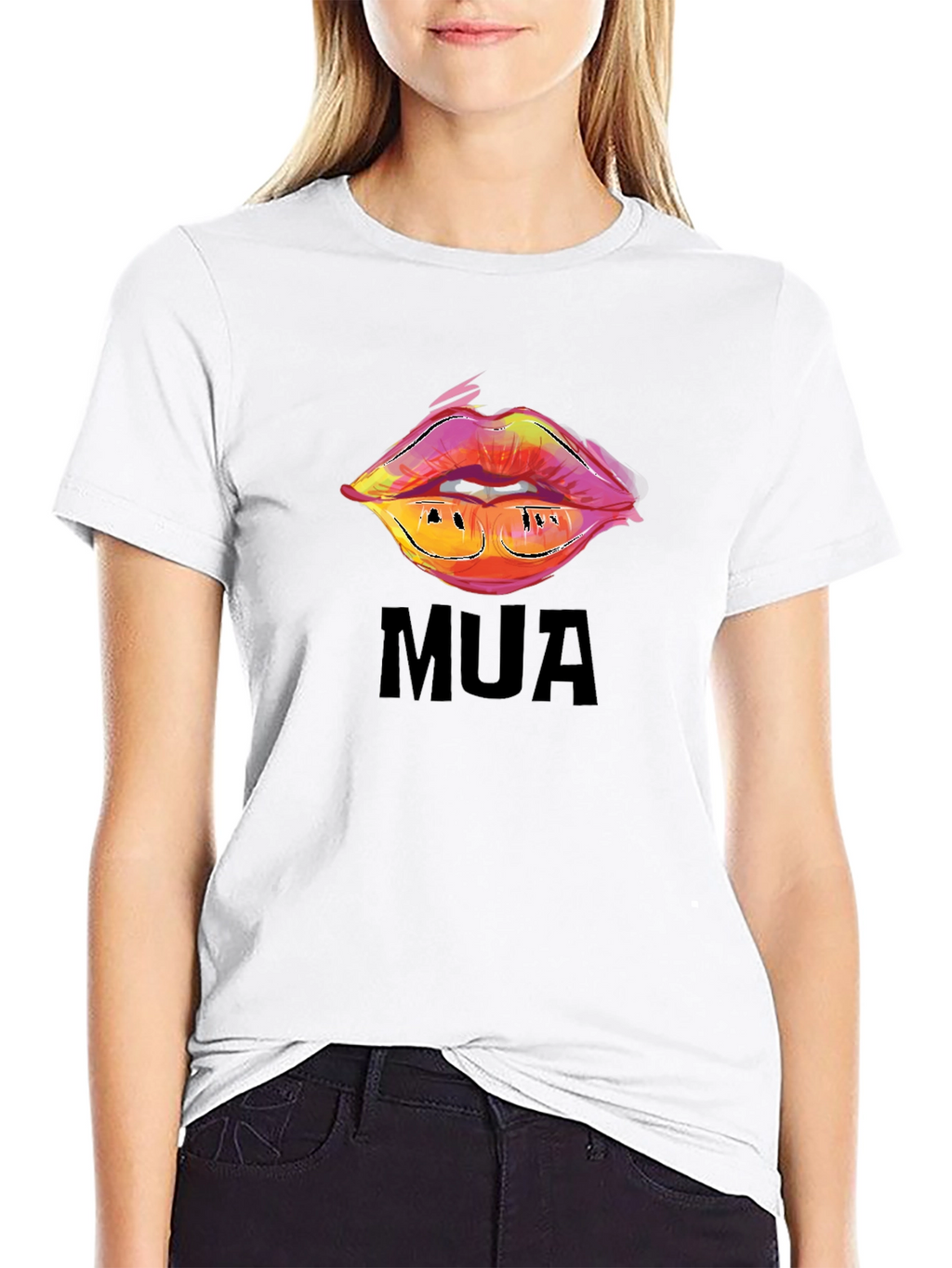 MUA Lips Graphic Tee - Stylish & Trendy