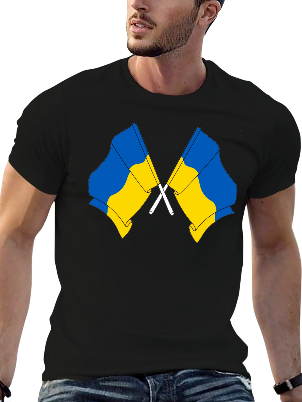 Ukraine Flags T-Shirt