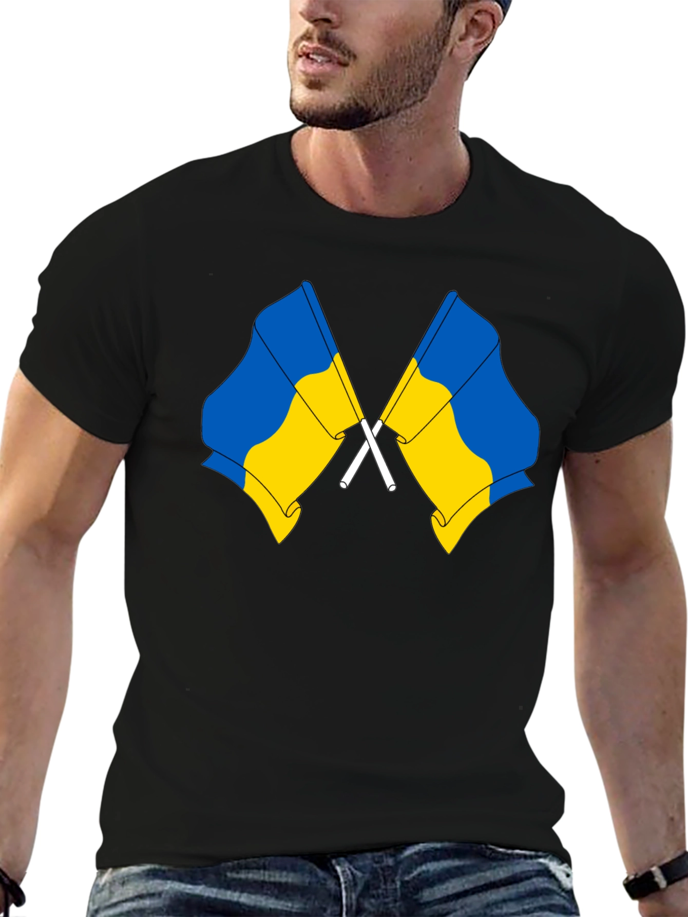 Ukraine Flags T-Shirt