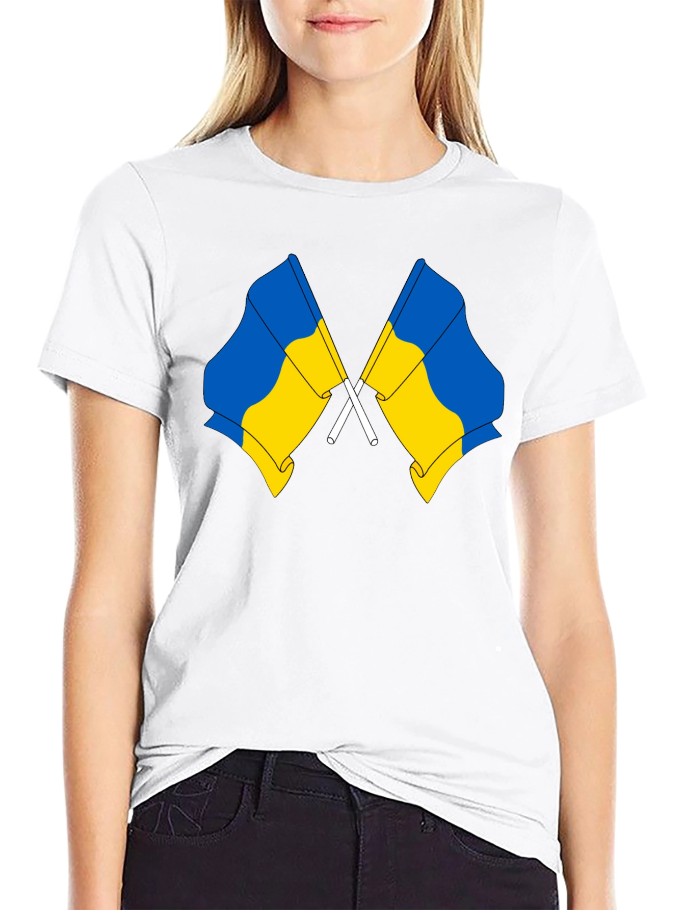 Ukraine Flags T-Shirt