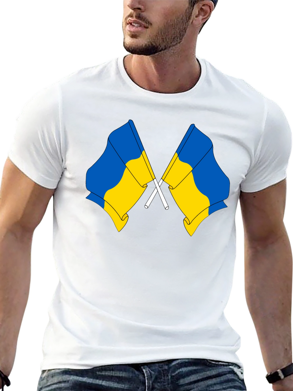 Ukraine Flags T-Shirt