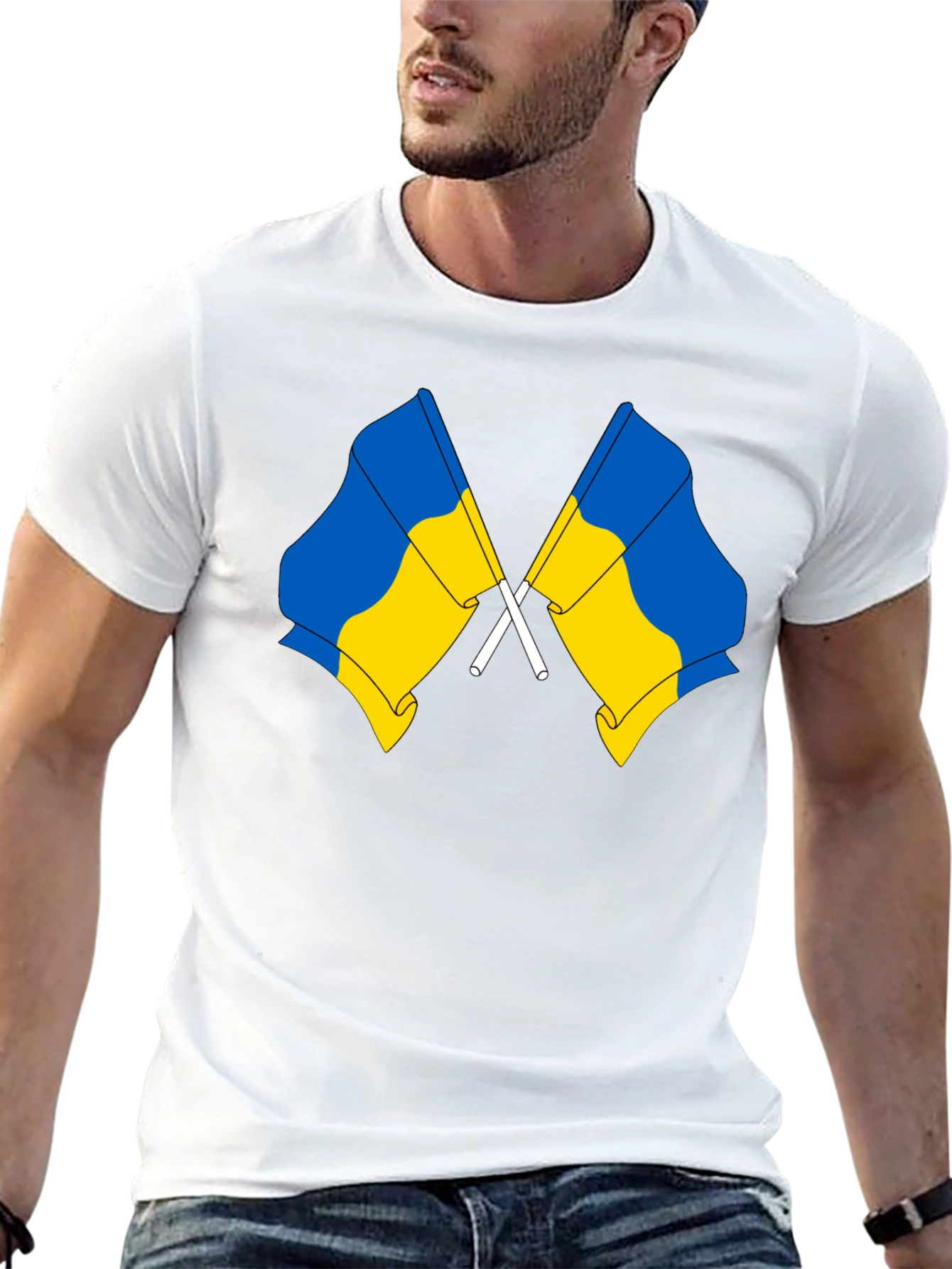 Ukraine Flags T-Shirt