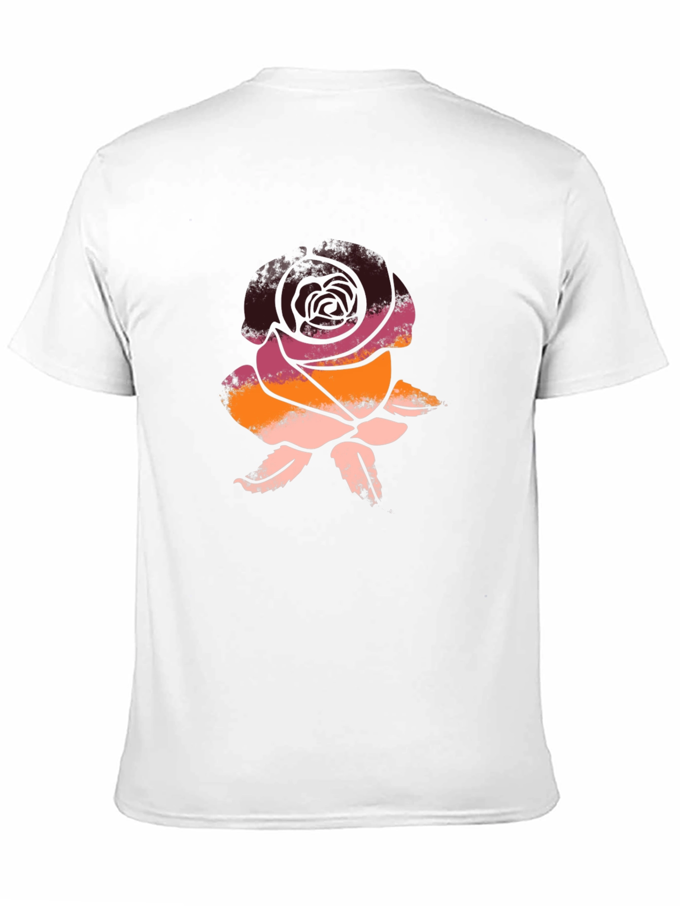 Rose Graphic Tee - Soft Cotton Blend