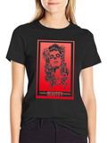 Beautify Sugar Skull Woman Graphic Tee