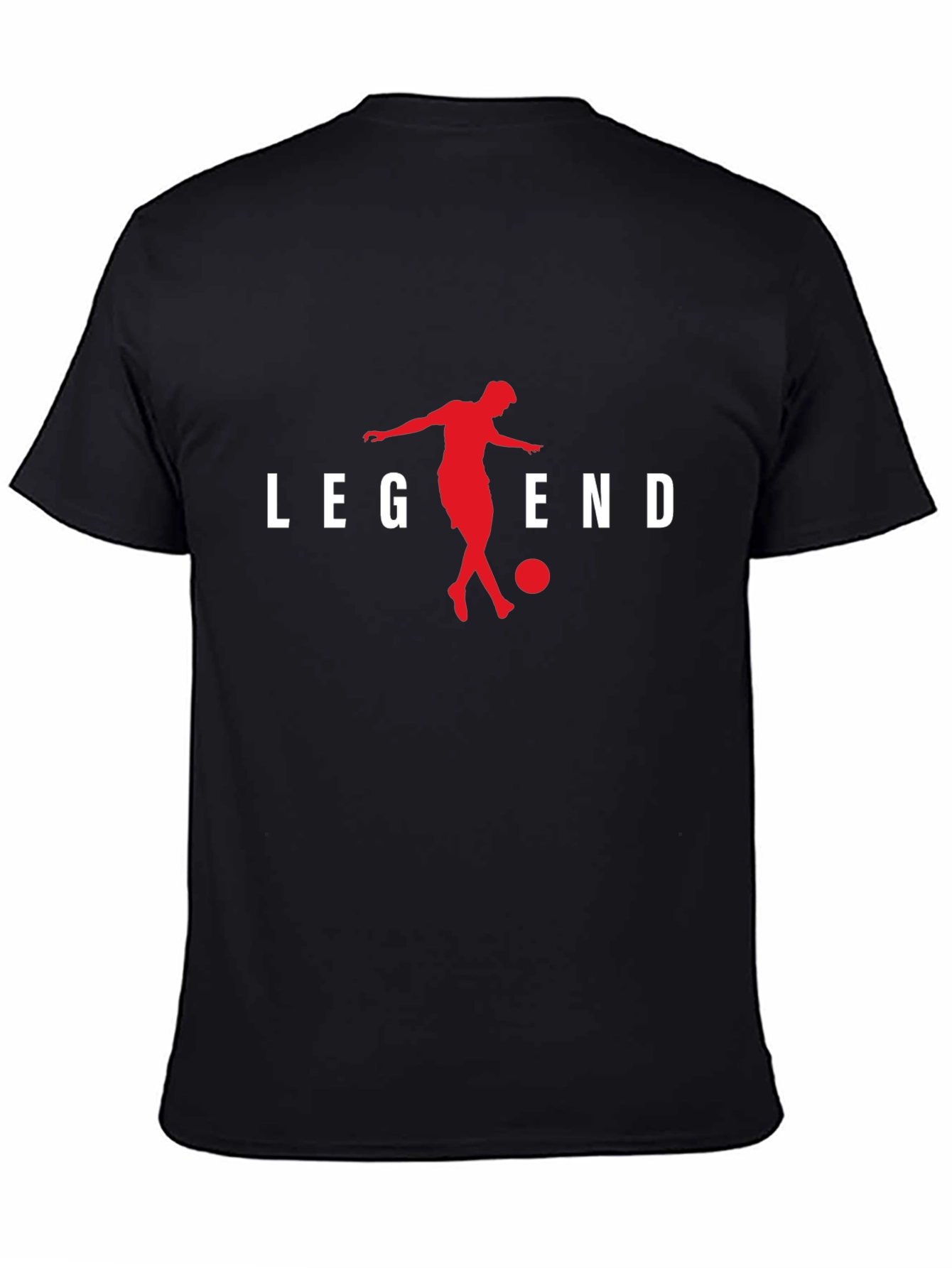 Legend Soccer Graphic T-Shirt - Black