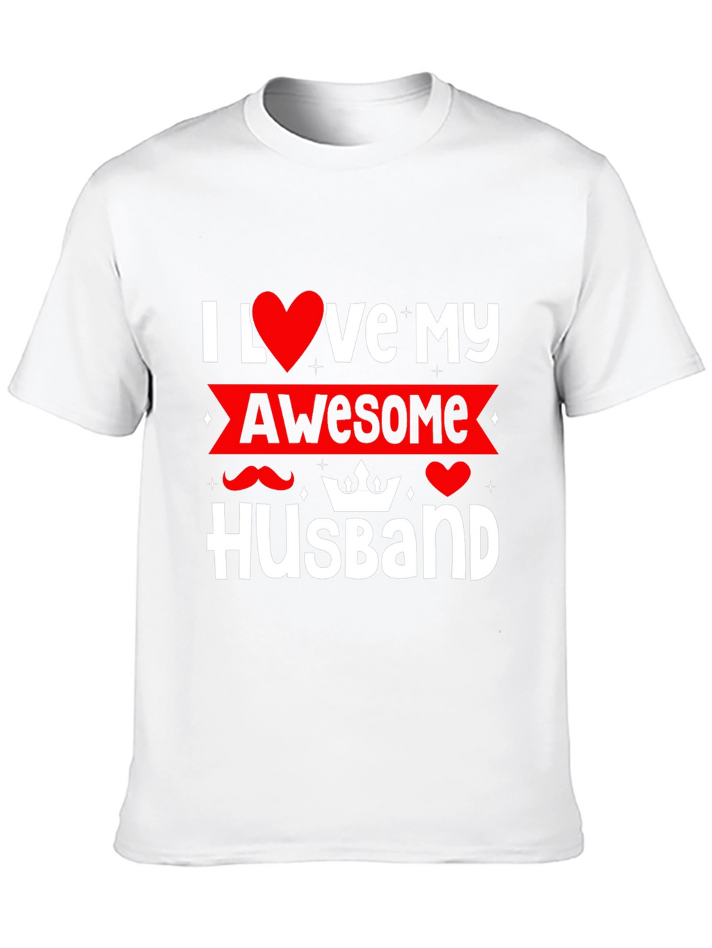 I Love My Awesome Husband T-Shirt