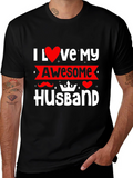 I Love My Awesome Husband T-Shirt