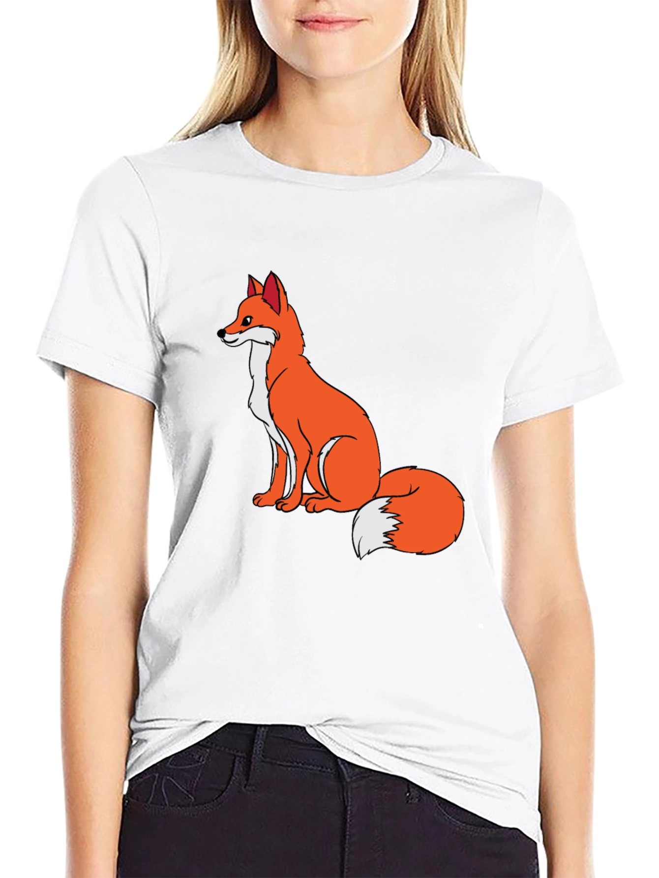 Fox Graphic T-Shirt - Stylish Casual Tee