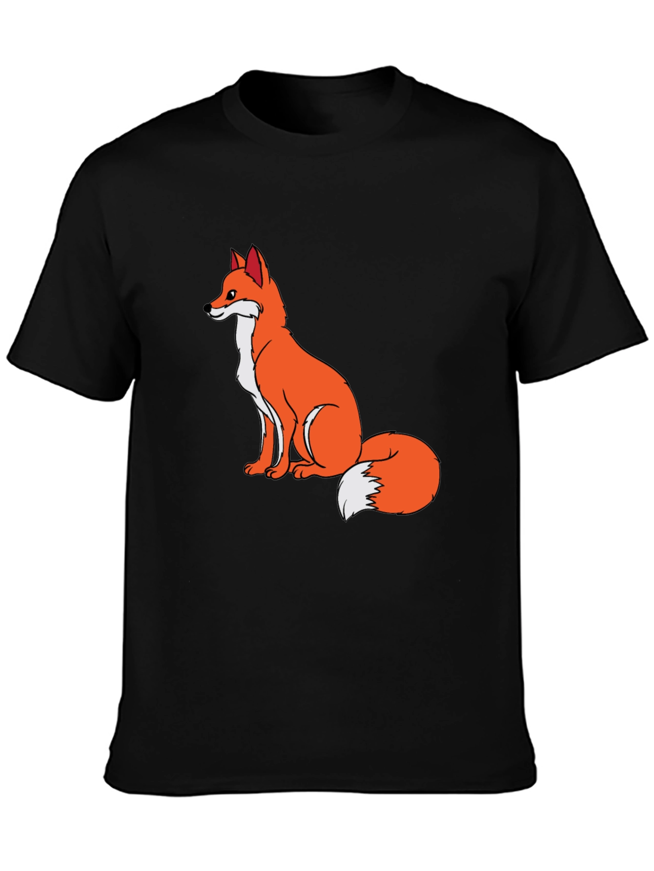 Fox Graphic T-Shirt - Stylish Casual Tee