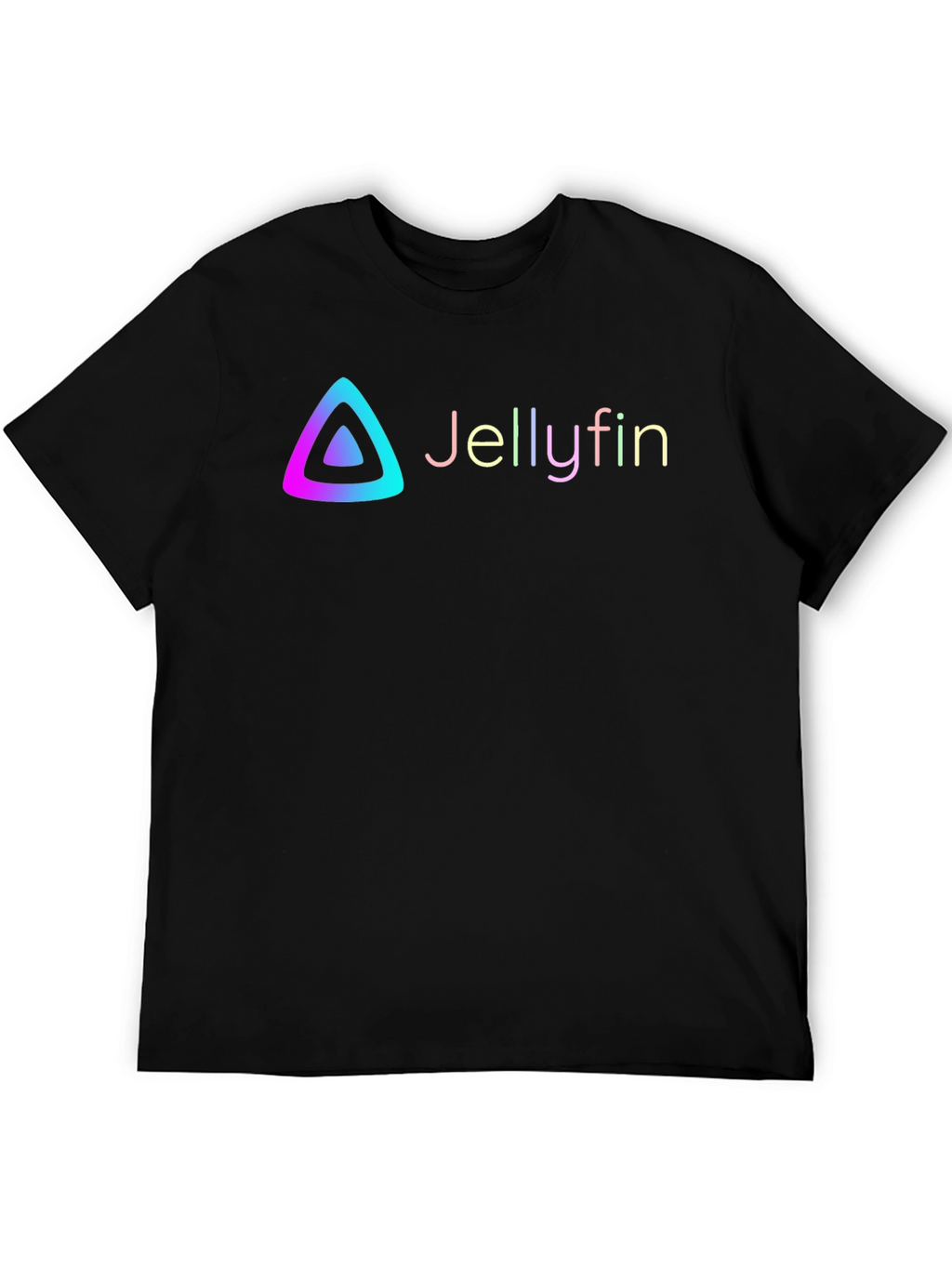 Jellyfin Logo Graphic Black T-Shirt