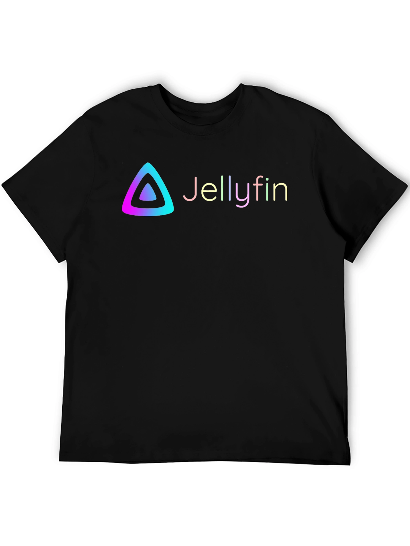 Jellyfin Logo Graphic Black T-Shirt