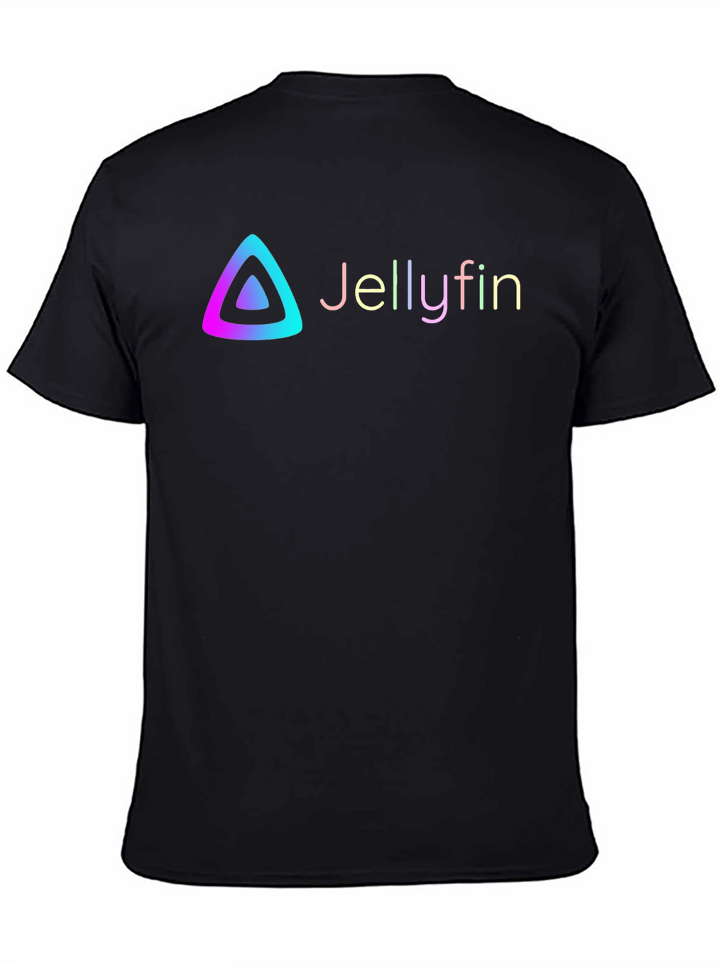 Jellyfin Logo Graphic Black T-Shirt