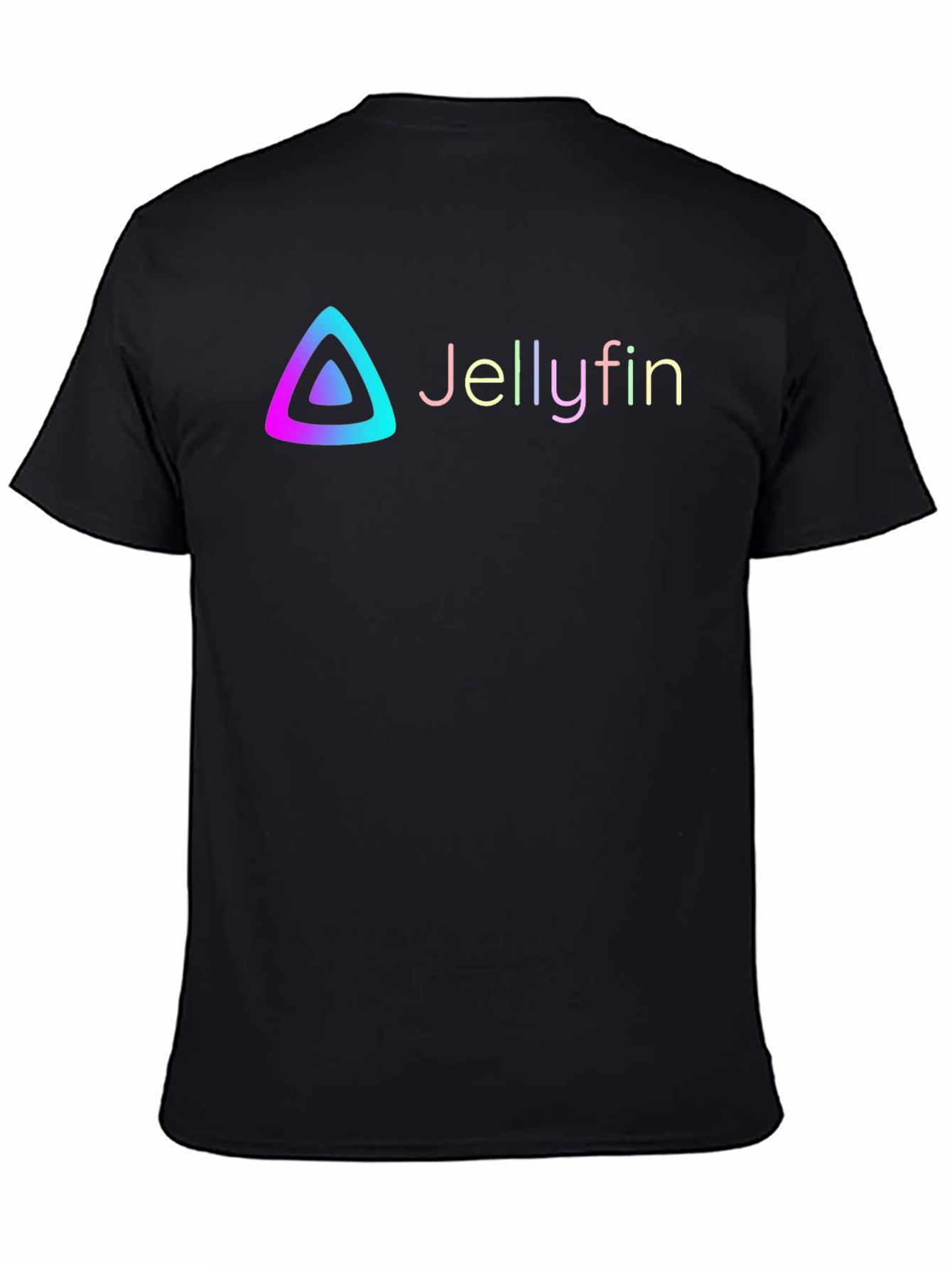 Jellyfin Logo Graphic Black T-Shirt