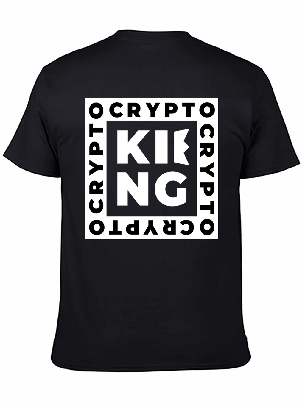 Crypto King T-Shirt - Bold Graphic Tee